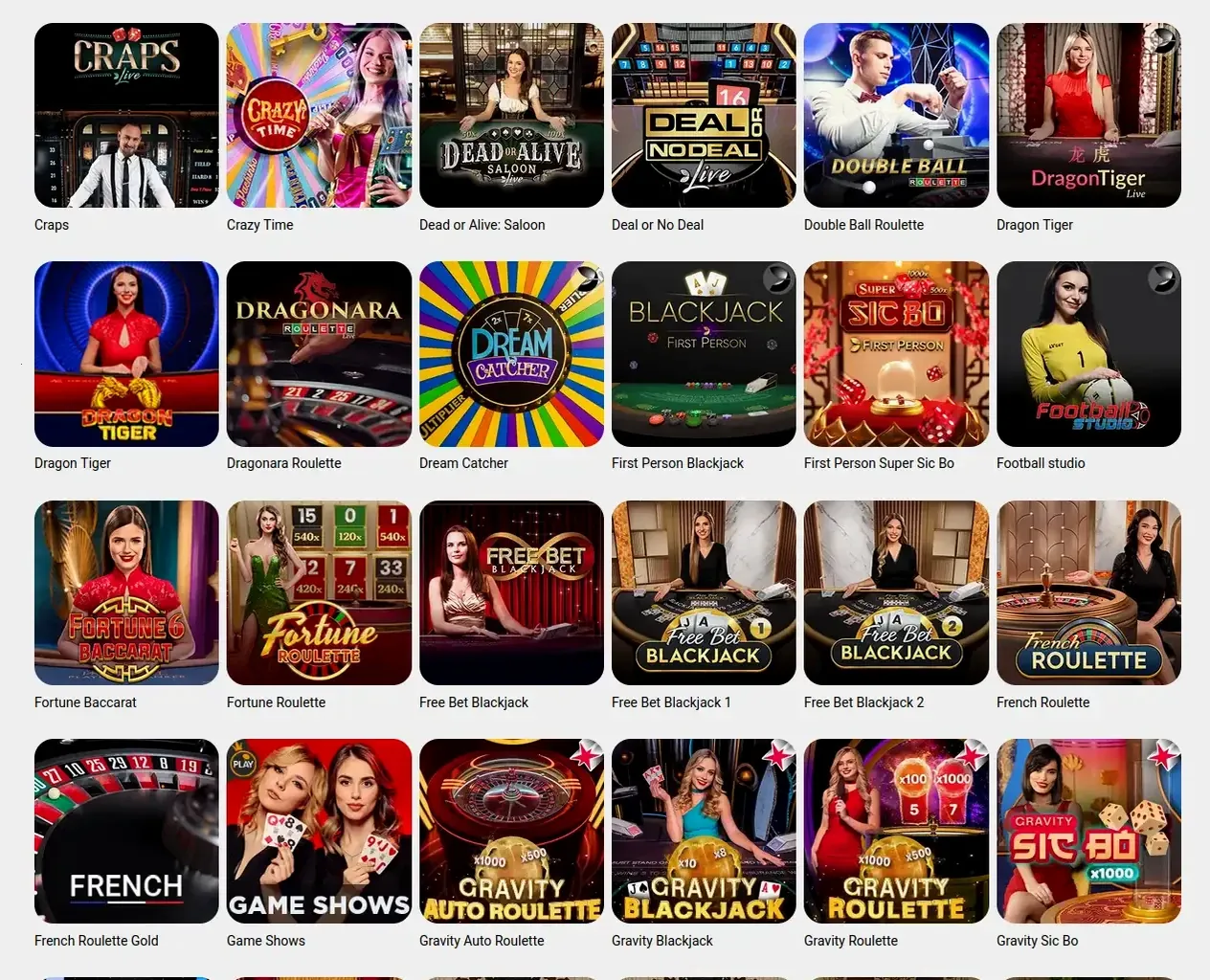 Jokery Casino Spielauswahl nach der Registrierung